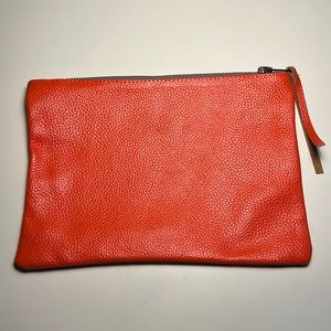 Orange Clutch Bag